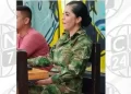 Mujer se hacía pasar por capitán del ejército nacional