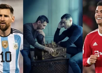 La foto de Cristiano Ronaldo y Lionel Messi rompe todos los récord en Internet.
