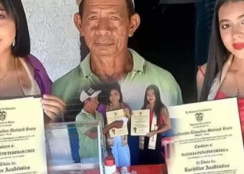 Celebraron su grado con el vendedor de fritos que le fiaba en el colegio