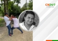 Precandidato violento