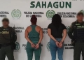 Capturan a dos primas venezolanas en Sahagún por riña, al parecer por celos