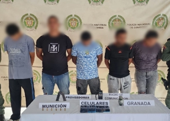 Caen cinco presuntos extorsionistas en Pueblo Nuevo y Buenavista, Córdoba