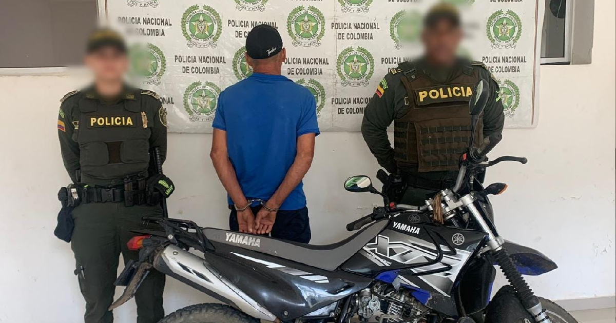 Policía captura a un hombre y recupera tres motocicletas en Córdoba