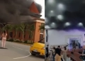 Incendio en Iglesia de Cúcuta: Desalojo de los participantes en plena misa