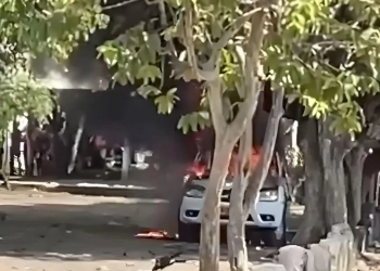 Afinia se pronuncia tras quema de vehículo en zona rural de Cereté