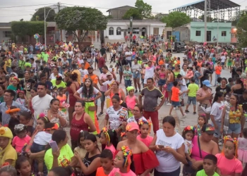 Todo un éxito el ‘Carnaval de la Renovación’ 2024 en Los Palmitos, Sucre