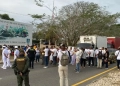 Veteranos de la Fuerza Pública en Sucre salieron a manifestar por pésimo servicio de salud