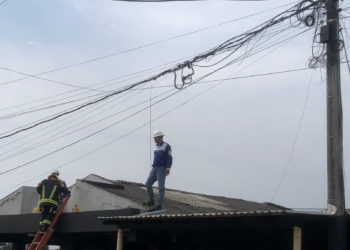 Corto circuito causó temor en Puerto Libertador 