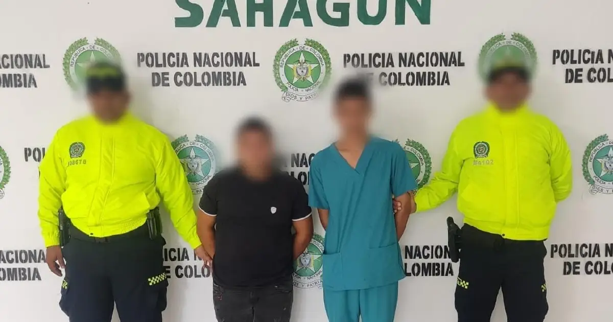 Capturan a dos hombres por abuso sexual a menor de 14 años