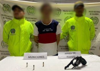 Capturan a presunto integrante del ‘Clan del Golfo’ con arma de fuego en La Apartada