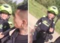 Patrullera investigada por golpear a un ciudadano que la grababa en Bogotá  