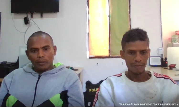 Capturados dos presuntos integrantes del Clan del Golfo que planeaban atentado contra la Policía en Montería