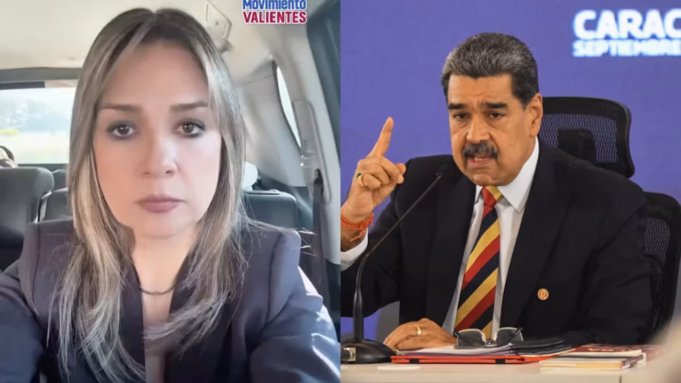 “Parece que le dolió”: Vicky Dávila le respondió a Maduro después de que dijo que ella era su candidata